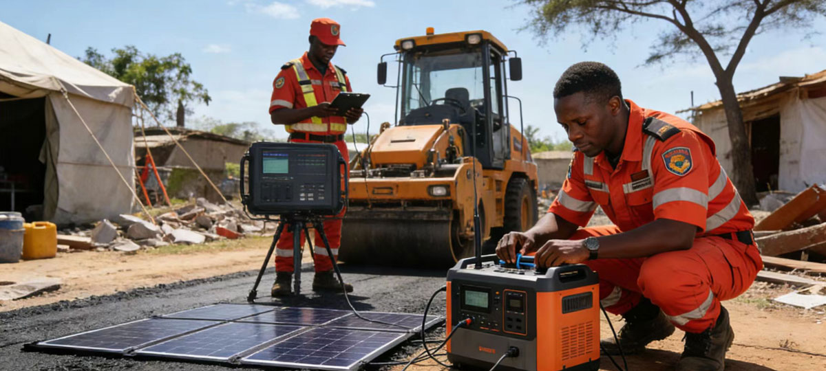 Portable Solar Storage Generator